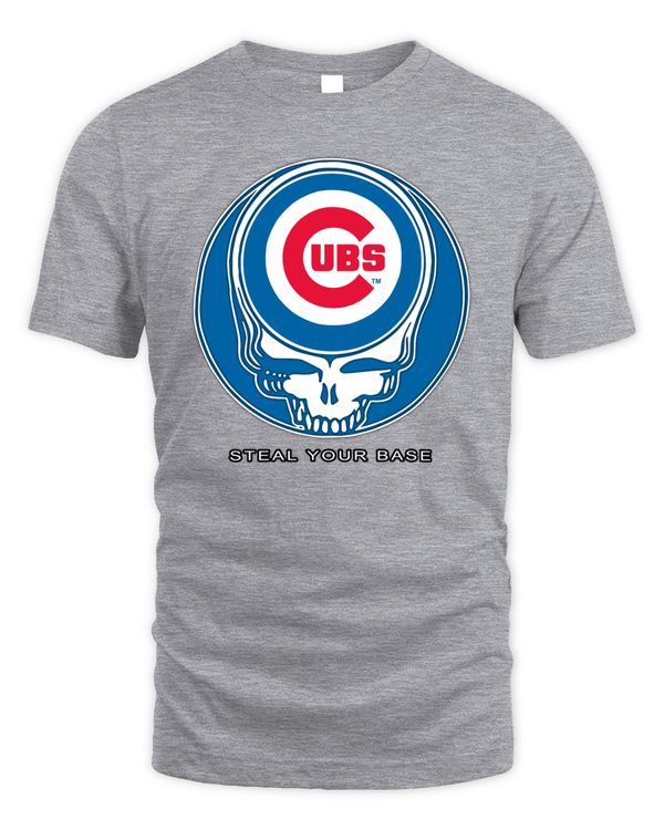 Grateful Dead x Chicago Cubs Steal Your Base 2023 Shirts