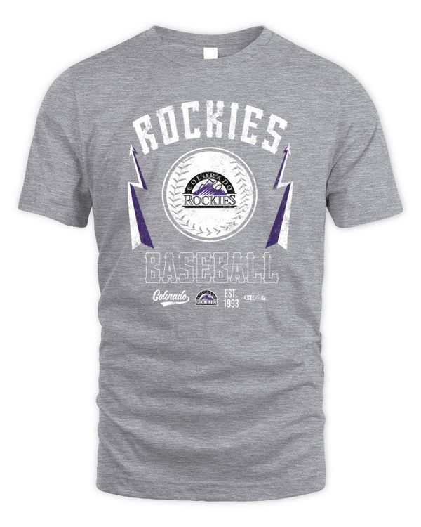 Colorado Rockies Darius Rucker Collection by Fanatics Muscle Logo Shirt