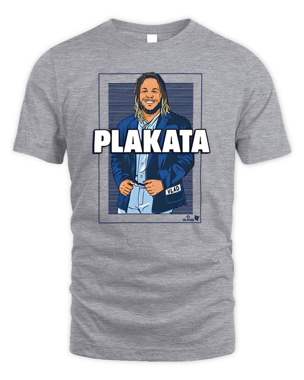 Vlad Guerrero Jr #27 Plakata Jacket Tee Gray