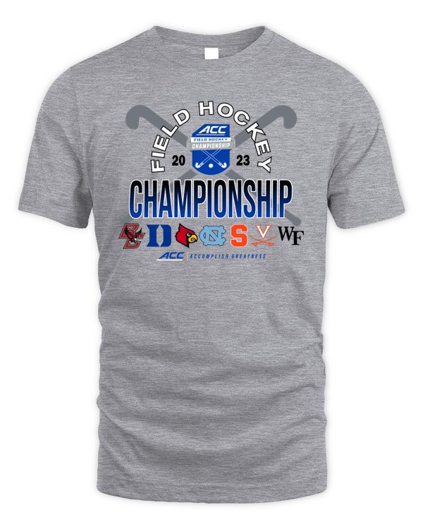 Official 2023 ACC Field Hockey Championship Accomplish Greatness Shirt