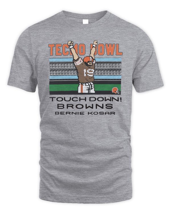 Tecmo Bowl Browns Bernie Kosar Tee Homage Shop