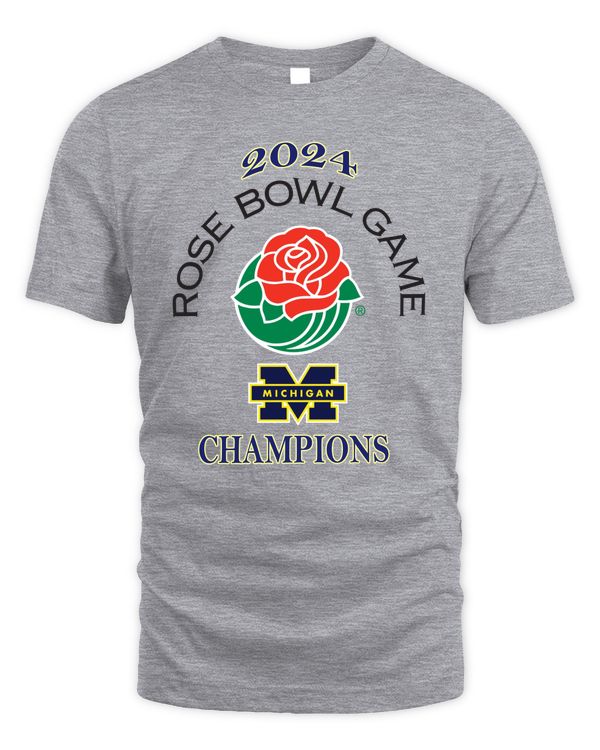 Official Michigan 2024 Rose Bowl Champions T-Shirts