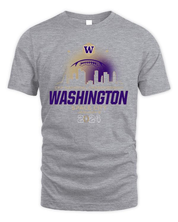 College Football Playoff 2024 National Championship Game Washington Space City Shirts