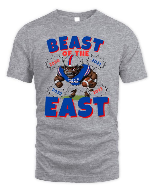 Buffalo Football Beast of the East 2.0 Tee Gray