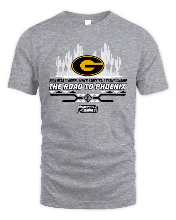 Grambling State Tigers Team 2024 Ncaa Division I Men's Basketball Champion The Road To Phoenix March Madness Tee
