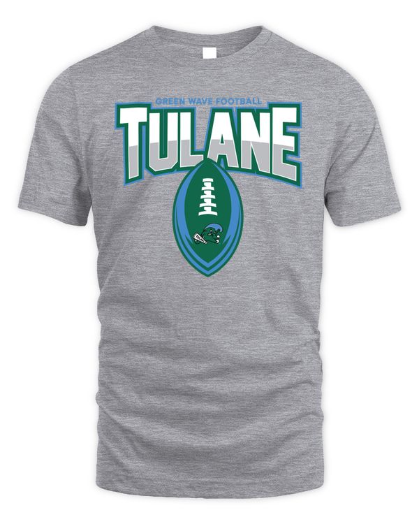 Tulane Green Wave 2022 Football Field S/S Tee Gry Tee