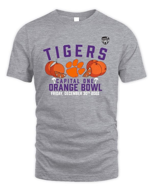 Clemson Tigers Orange Bowl T Shirt