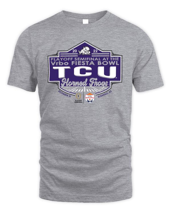Merch Fiesta Bowl Playoff Bound Tcu Horned Frogs T-Shirt