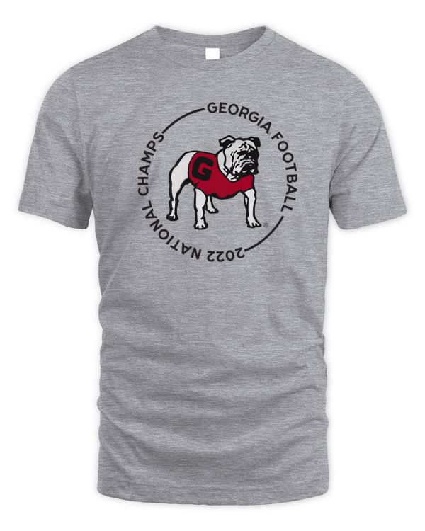 Georgia Football National Champions Circle Shirt Breaking T