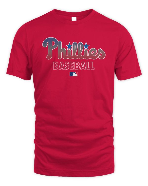 Philadelphia Phillies Baseball Tshirt Red Logo