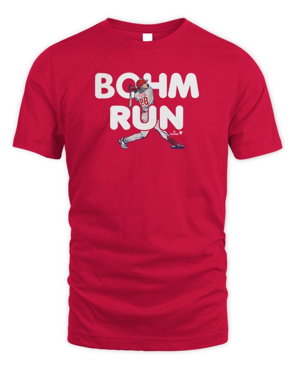 Alec Bohm Philadelphia Phillies Bohm Run T Shirt
