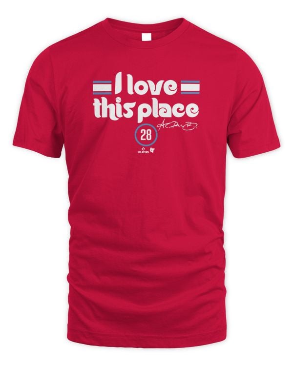 Alec Bohm I Love This Place Tee