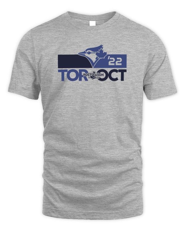 Mlb Shop Blue Jays Baseball  Postseason Oct 22 Tee