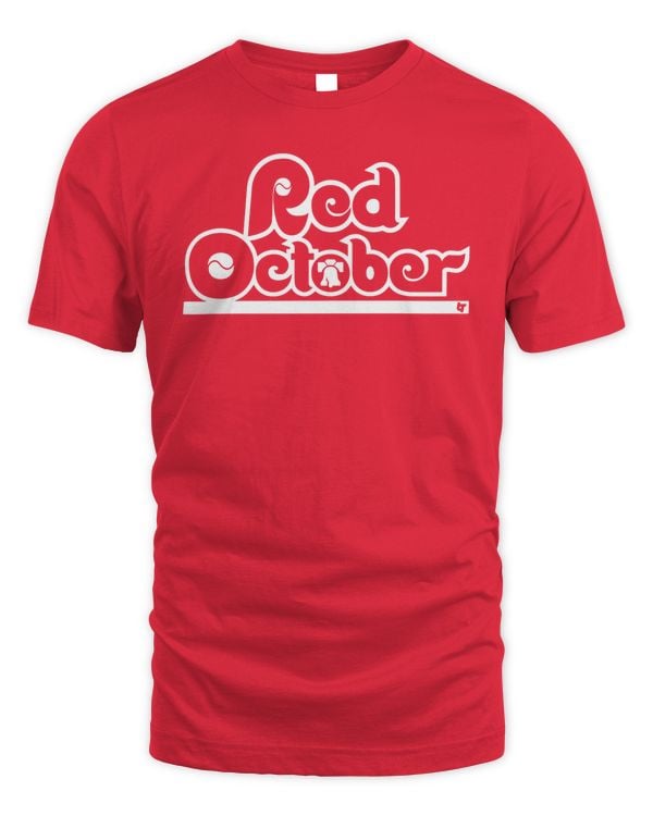 Mlb Philadelphia Phillies Red October Tee
