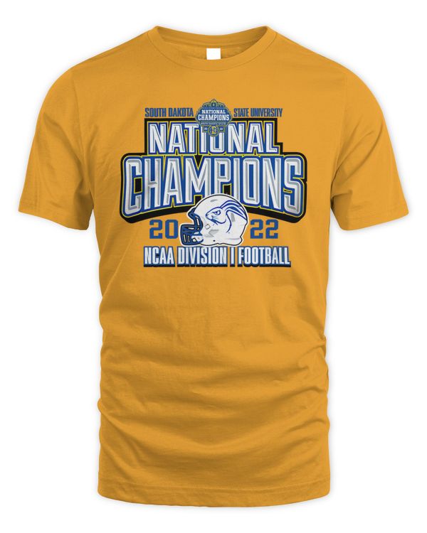 South Dakota State University National Champions 2022 Ncaa Division I Football Tee