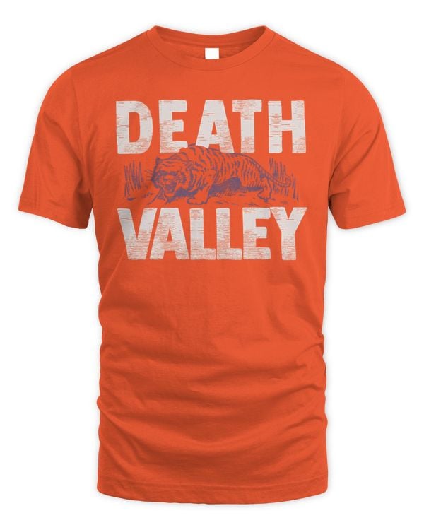 Death Valley Clemson Tigers '47 Article Franklin Tee Orange