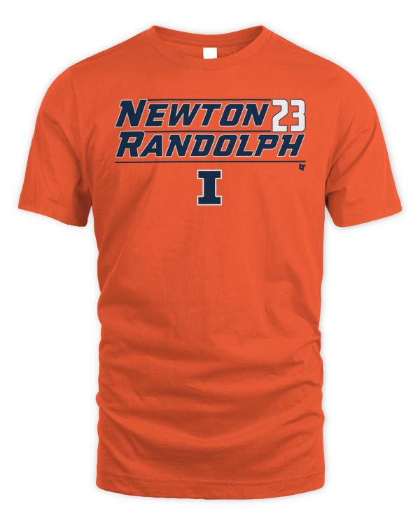 Illinois Football Newton-Randolph '23 Tee Orange