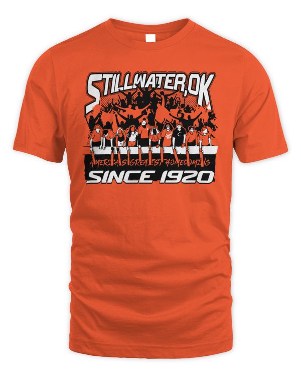 Oks Homecoming Stillmater Ok Since 1920 Shirt Oklahoma State Cowboy