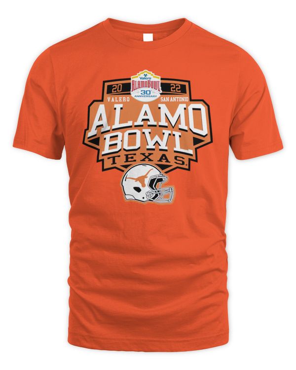 2022 Valero Alamo Bowl Texas Longhorns Football T Shirt
