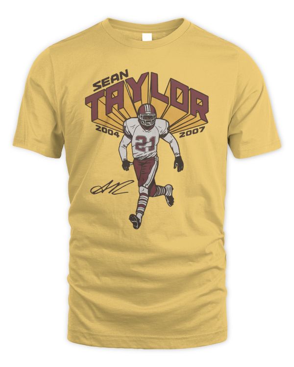 Washington Sean Taylor Signature 2004-2007 Homage Tee