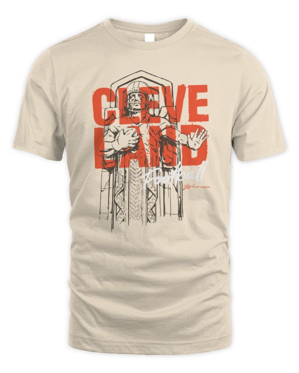 Cleveland Football Guardian Graphic T Shirt