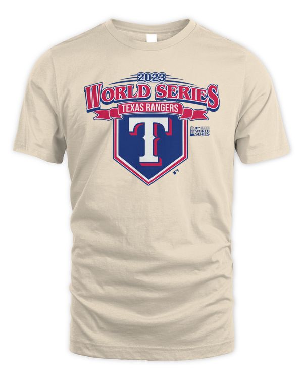 World Series 2023 Texas Rangers Majestic Threads Tee Shirt