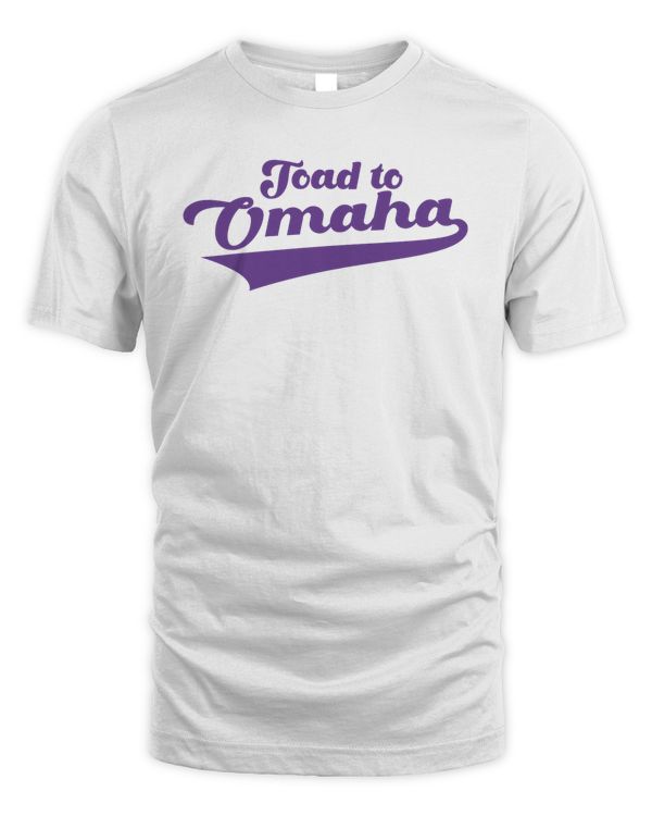 Official TCU Horned Frogs TOAD TO Omaha 2023 T Shirt