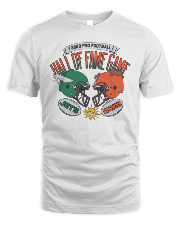 2023 Pro Football Hall Of Fame Game Jets Vs Browns Tee Homage Shop