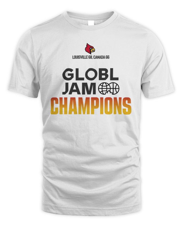 Louisville Women’S Basketball Globl Jam Champions 2023 Tee