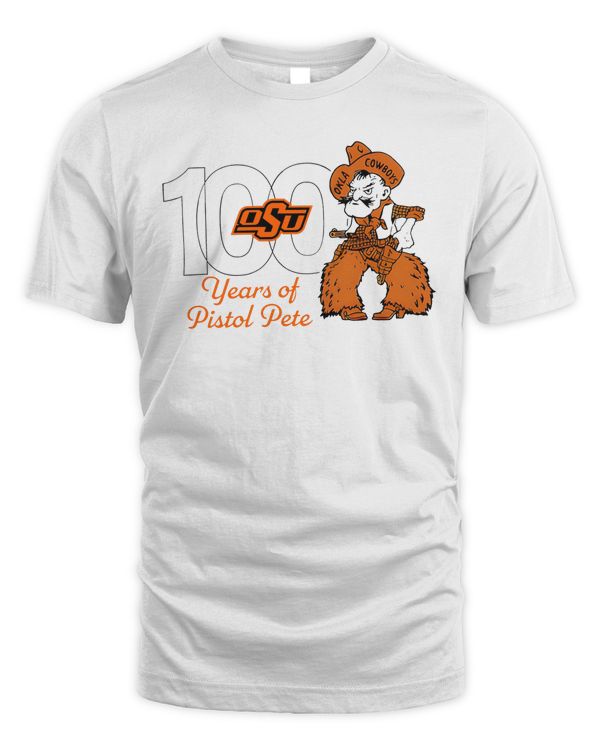 Oklahoma State Cowboys 100 Years Of Pistol Pete Shirt Hoodie