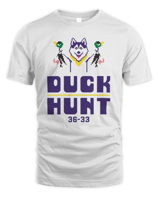 Official Duck Hunt Washington Huskies 36-33 October 14, 2023 Shirt