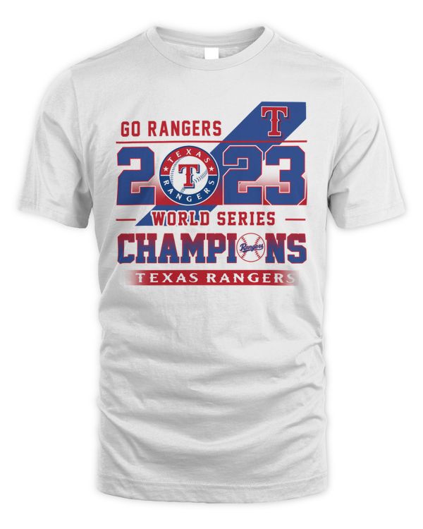 Go Rangers 2023 World Series Champions Logo Shirt Texas Rangers