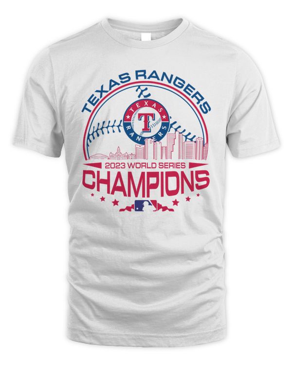 Texas Rangers 2023 World Series Champions Logo T-Shirt