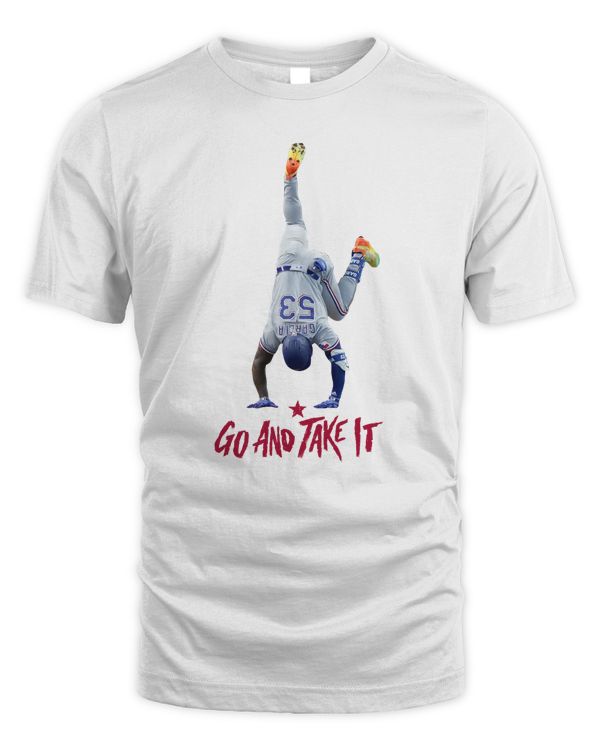 Go And Take It Adolis García #53 Texas Rangers 2023 Shirt