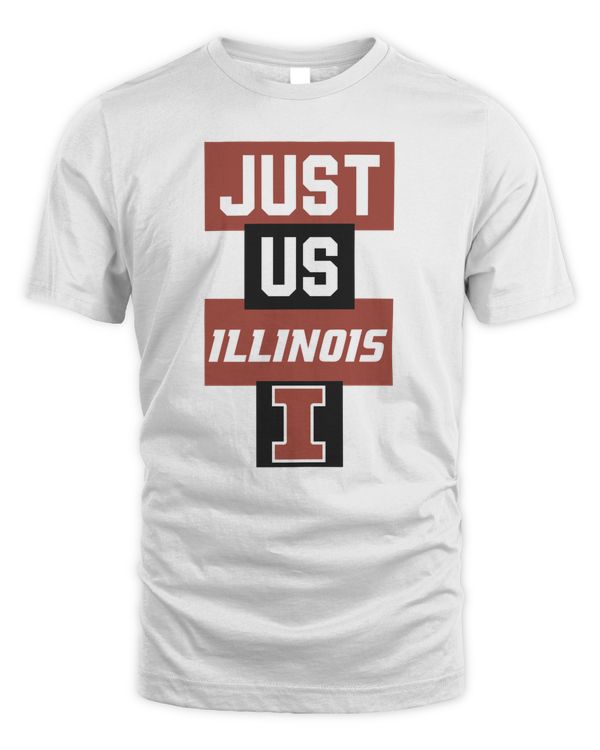 Official Illinois Fighting Illini Basketball Just Us Bench Legend T Shirt