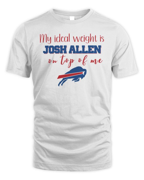 My Ideal Weight Is Josh Alien On Top Of Me 2024 Shirt White