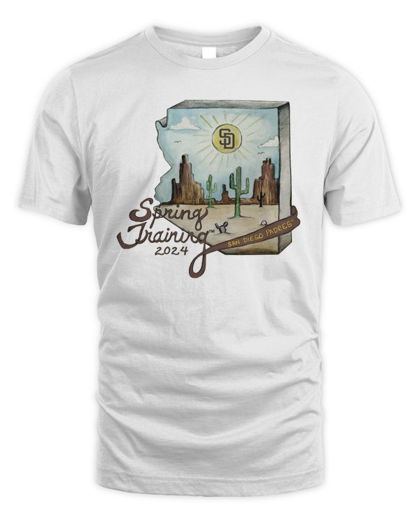 San Diego Padres Spring Training 2024 Tee Shirt