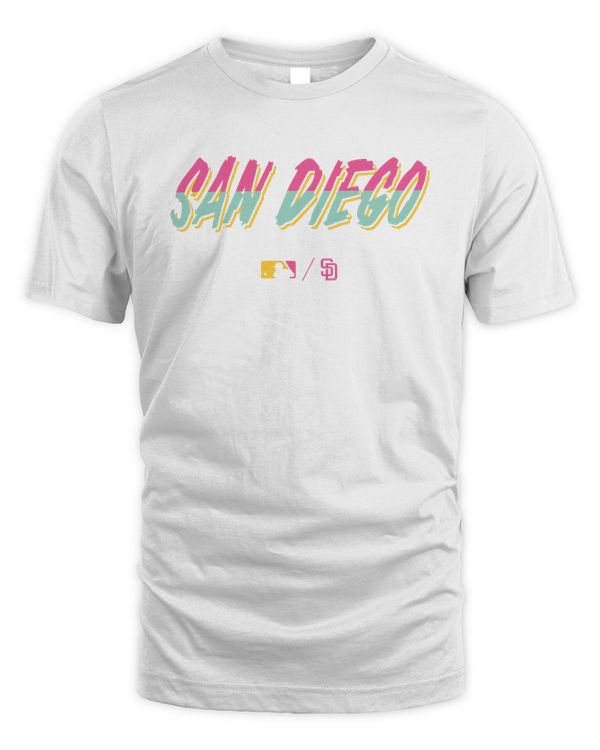 San Diego Padres White 2022 City Connect T-Shirt