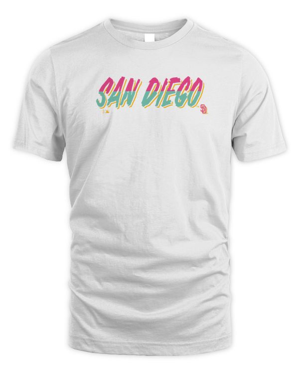 San Diego Padres Baseball 2022 City Connect Wordmark T-Shirt