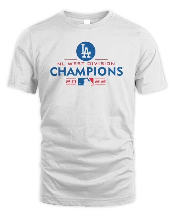 Mlb Shop Nl West Division Champions Dodgers T Shirt