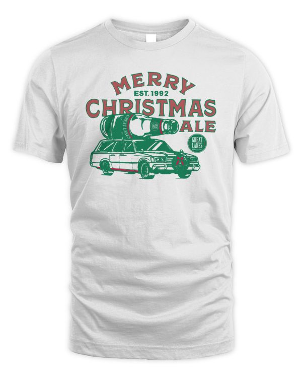 Great Lakes Brewing Co. Merry Christmas Shirt Homage