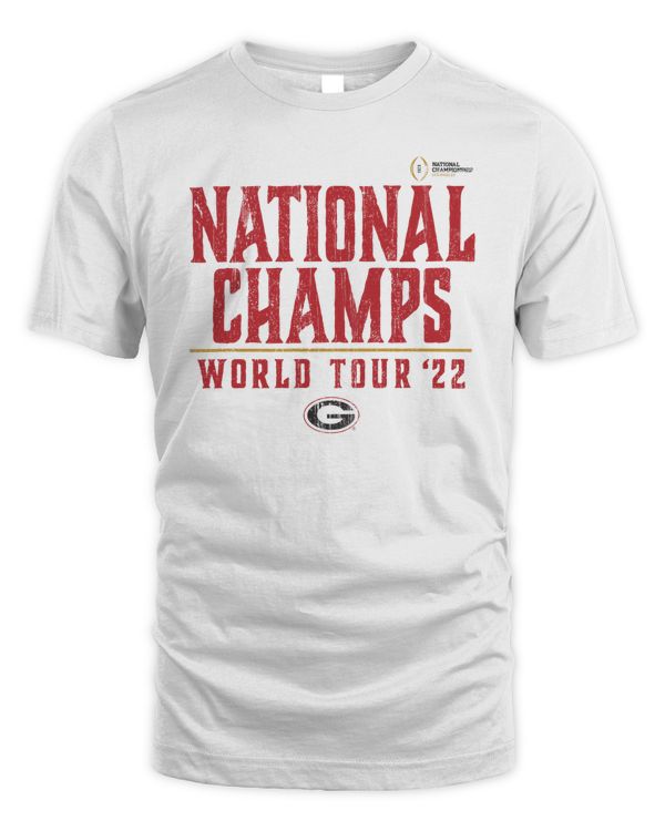 Fanatics Branded Georgia Bulldogs College Football Playoff 2022 National Champions Band T-Shirt