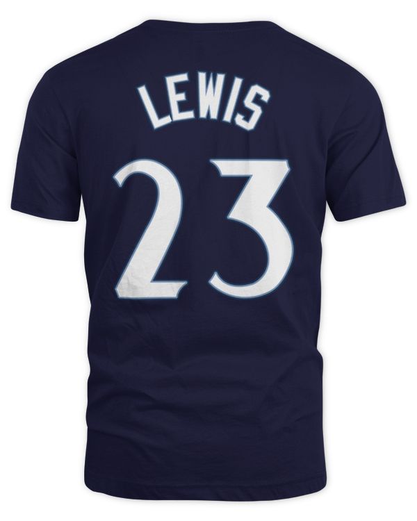 Royce Lewis #23 Minnesota Twins Men's Blue City Connect Tee