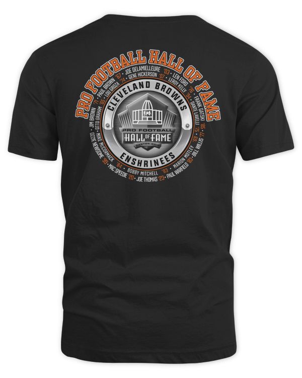 Browns Hall Of Fame Legends T-Shirt 2023 Pro Football Hall Of Fame