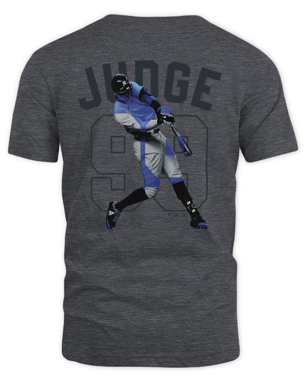 Aaron Judge #99 New York Yankees Double Play Name & Number Tee Shirt