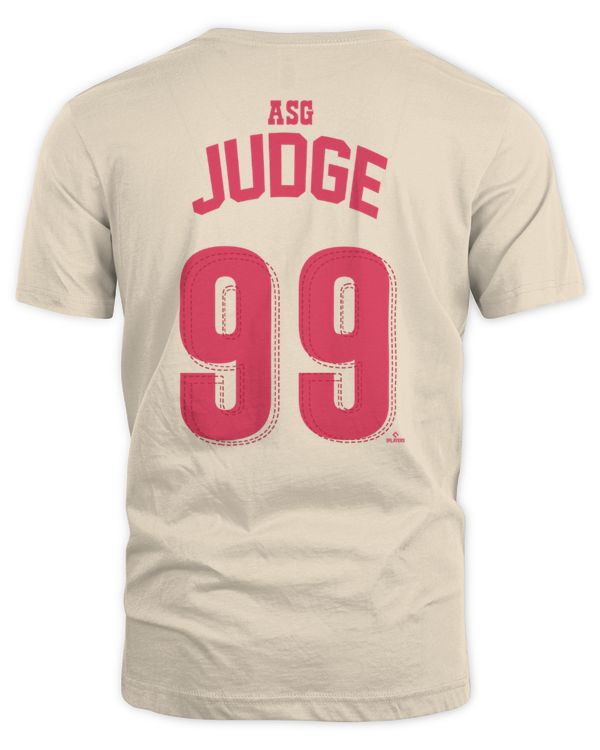 American League 2024 Mlb All-Star Game Aaron Judge #99 Name & Number Shirt