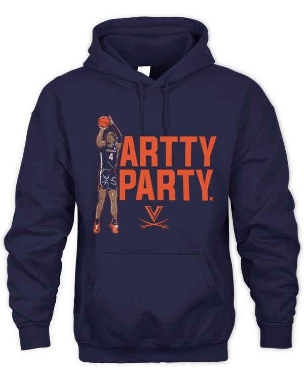 Virginia Basketball Armaan Franklin Artty Party Hoodie