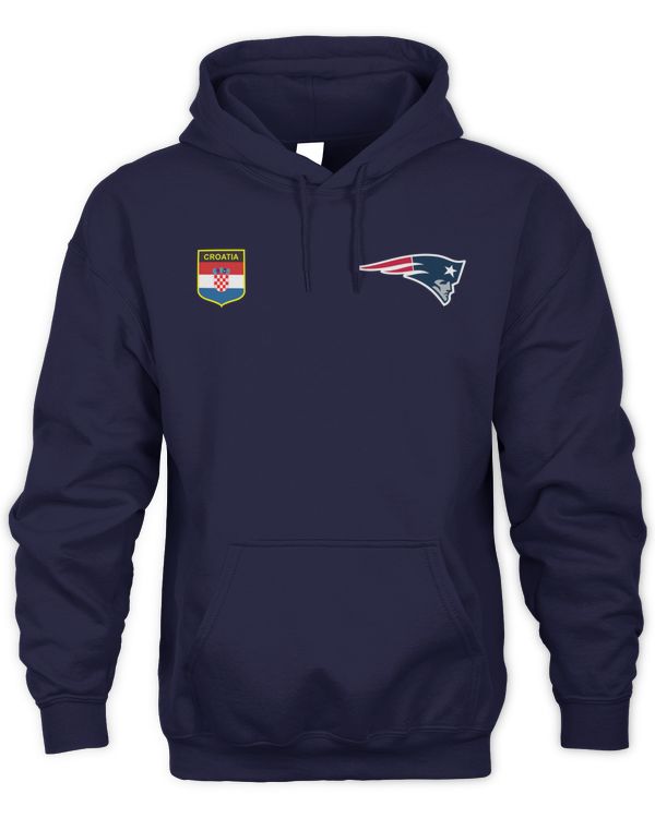 Belichick Flag On Hoodie Sweatshirt