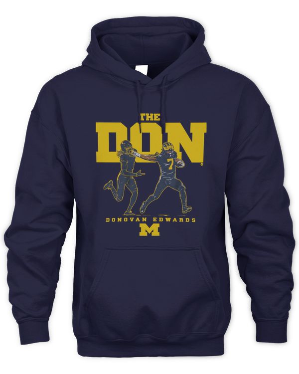 Michigan Football Donovan Edwards The Don Hoodie Sweatshirt