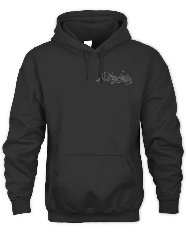 Men's Atlanta Braves Pitch Baseball Club Hoodie